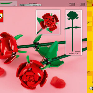 LEGO Iconic Rose Set da Costruzione 3 2 134