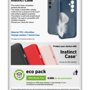 Cover Instinct Blu SBS per Samsung Galaxy A26 3 2 326