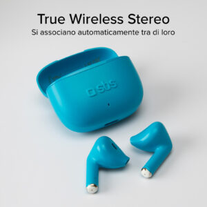 Sbs Go Pods Auricolare True Wireless Stereo Bluetooth Blu 3 2 336