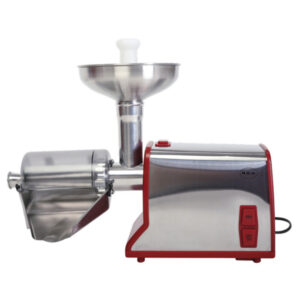 Passapomodoro Elettrico Rgv New Pommi Junior 400W Acciaio Inox Rosso Argento 1 22