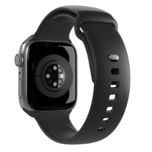 Puro Cinturino Icon Nero Silicone per Apple Watch 5 3 215
