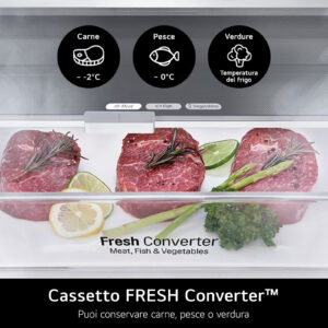 LG GBV3200DPY Frigorifero Combinato 387L Classe D Argento No Frost 4 3 562