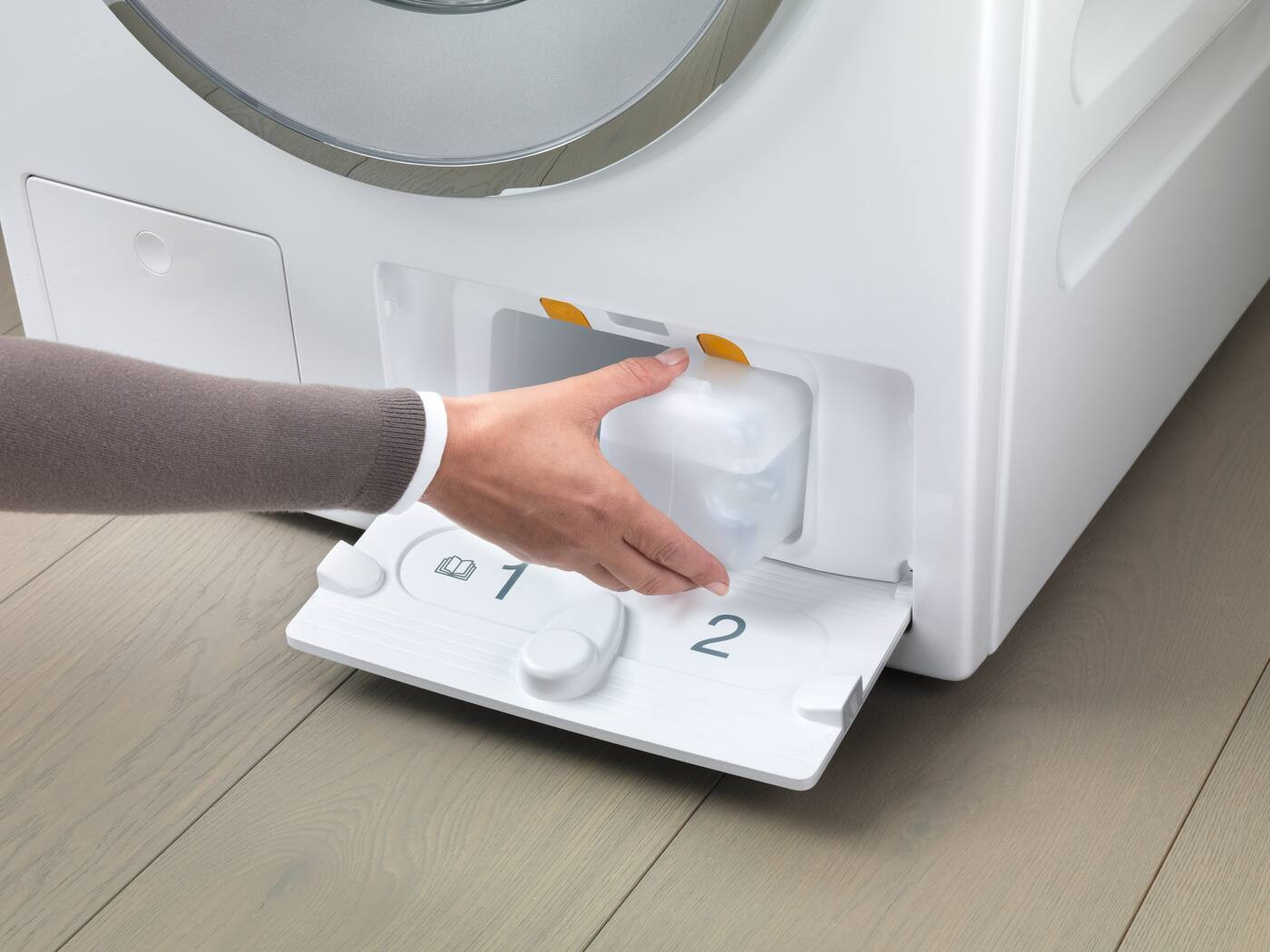 3 Miele;TwinDos Care;detersivo lavatrice;pulizia delicata;tessuti sensibili