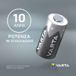 Varta Litio CR123A CR17345 3V Batteria Cilindrica Blister 1 4 3 71