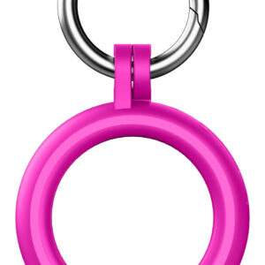 CellularLine Hard Shell Custodia Rigida AirTag/Tracy Tag con Moschettone 4 3 81