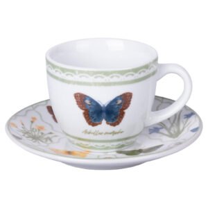 VILLA D'ESTE Set 6 Tazzine Caffè Botanist 6 4 137