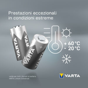 Varta Litio CR123A CR17345 3V Batteria Cilindrica Blister 1 5 4 63