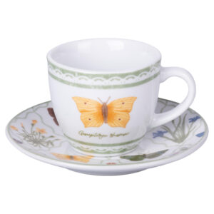 VILLA D'ESTE Set 6 Tazzine Caffè Botanist 7 5 115