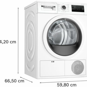 Bosch Serie 4 WTH85V08II Asciugatrice Pompa Calore 8 Kg Libera Installazione 6 5 303