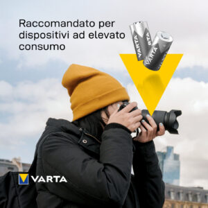 Varta Litio CR123A CR17345 3V Batteria Cilindrica Blister 1 6 5 56