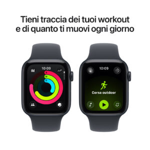 Apple Watch SE 3 GPS 44mm Alluminio Mezzanotte Sport Band 7 5 576