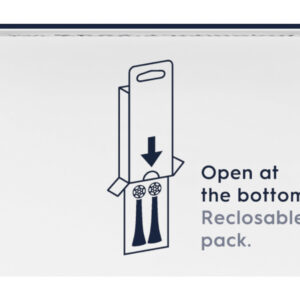 Oral-B iO Series Ultimate Clean Nere Testine Ricambio Spazzolino Elettrico 2 Pezzi 6 5 580