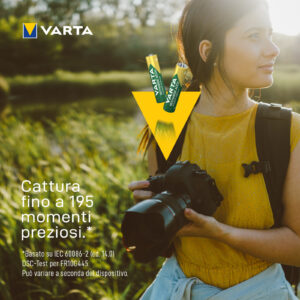 Varta Recharge Accu Power AAA 1000 mAh Blister 2 Batterie Ricaricabili 6 5 98