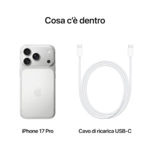Apple iPhone 17 Pro 256GB Argento 9 7 152