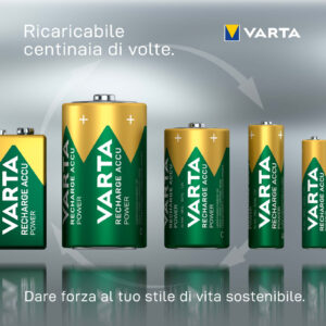 Varta Recharge Accu Power AAA 1000 mAh Blister 2 Batterie Ricaricabili 8 7 74