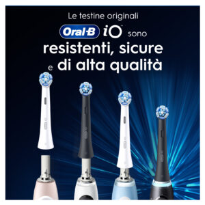 Oral-B iO Series Ultimate Clean Nere Testine Ricambio Spazzolino Elettrico 2 Pezzi 10 9 265
