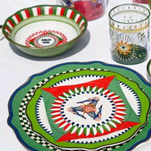 Baci Milano DOLCE VITA dessert plate TRINACRIA