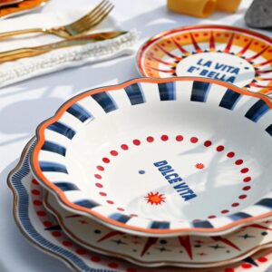 Baci Milano DOLCE VITA plates 1