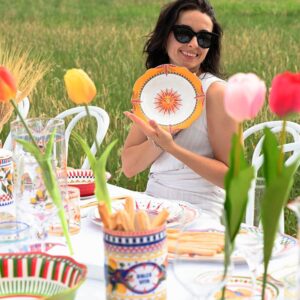 Baci Milano DOLCE VITA soup plate SUN 2