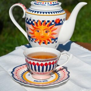 DOLCE VITA teapot teacup