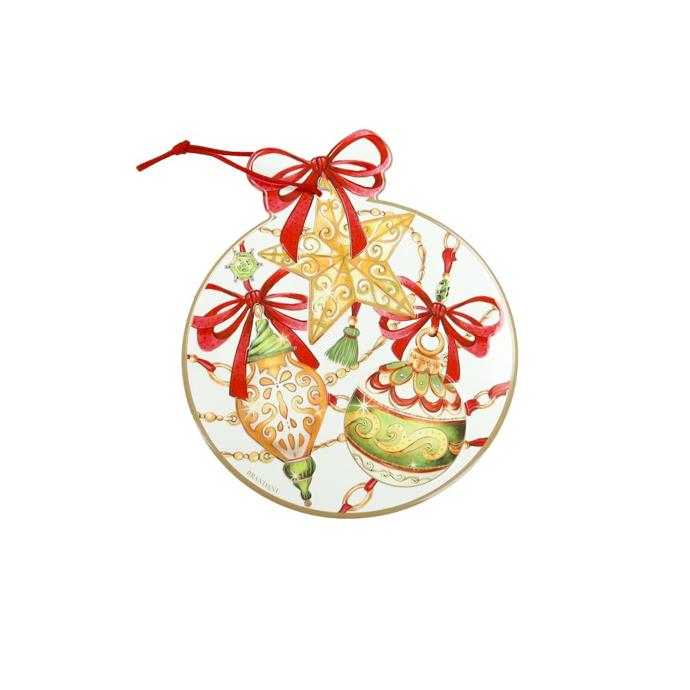 Decoration Gioco di Luci Ceram Sughero Brandani 89701