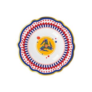 Piatto Fondo Trinacria Ø 23 cm Baci Milano Dolce Vita PLA2.DOL02