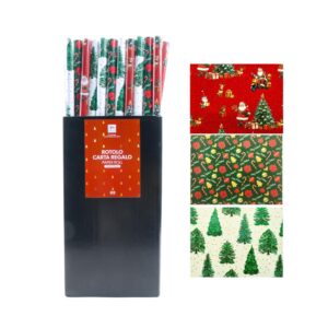Rotolo carta regalo 70X200 cm design assortiti  - Mercury 60068MEY