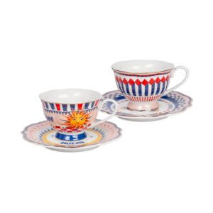 Set 2 Tazzine da Tè Baci Milano Dolce Vita STEA.DOL01