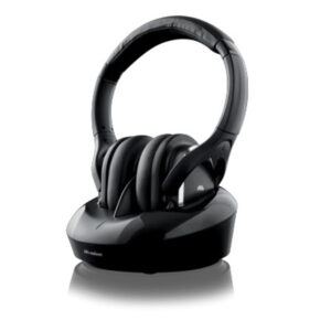 Meliconi HP Digital Plus Cuffie TV Wireless con Base Ricarica Nero
