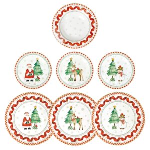 Servizio piatti 18 Pz Racconti Porcellana Brandani 84777BRD