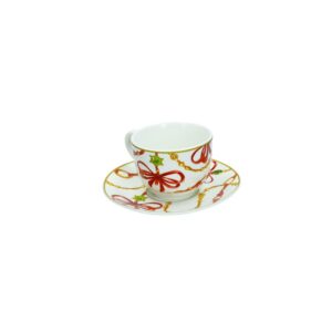 Set 2 Tazzine Caffe Gioco di Luci New Bone China Brandani 89693BRD2