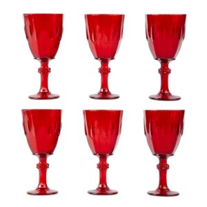 SET 6 CALICI IN VETRO 200ML 30X14XH16,5CM