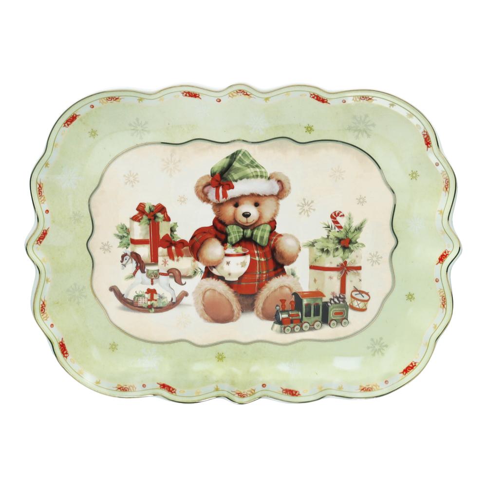 Vassoio Smerlato Coccole Porcellana Brandani 80116