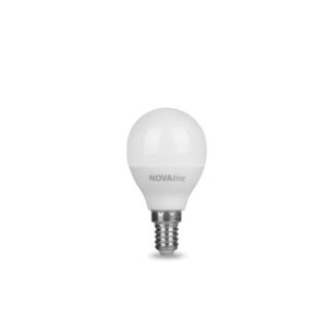 Nova Line Lampadina Led Sfera E14 8W 6500K806Lm Luce Fredda S60F1