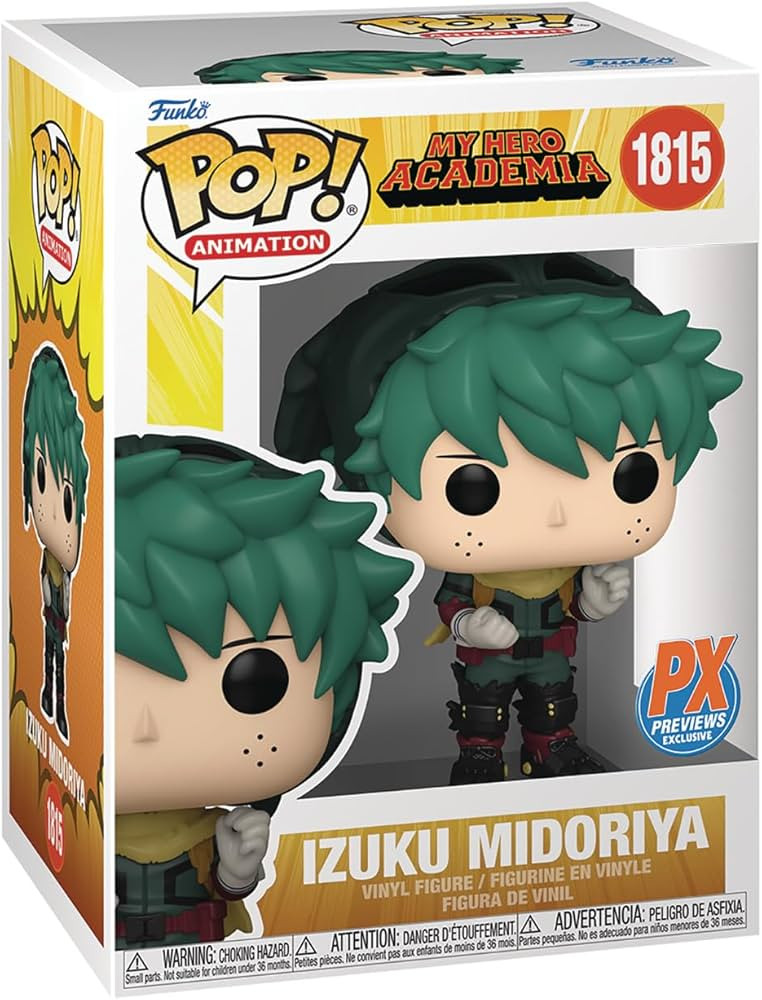 Funko Pop Animation My Hero Academia Izuku Midoriya con Cappuccio 1 0 194