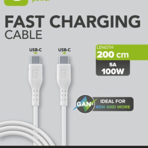 Cellularline Cavo Usb-C 5A 100W 200 cm