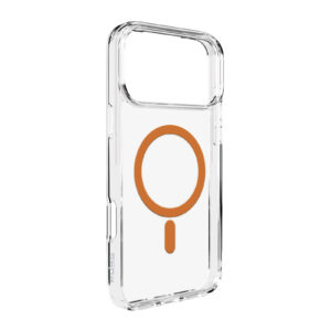 Puro Custodia Lite Mag arancione/trasparente per iPhone 17 Pro