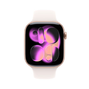 Apple Watch Series 11 GPS 46mm Alluminio Oro Rosa con Band Rosa 3 1 58