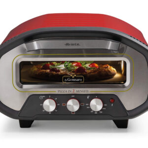Ariete Da Gennaro 3901 Forno Pizza 2200W 430°C Pietra Refrattaria Rosso 5 4 52