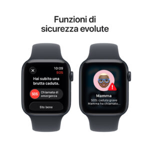 Apple Watch SE 3 GPS + Cellular 44mm Alluminio Mezzanotte 8 6 23