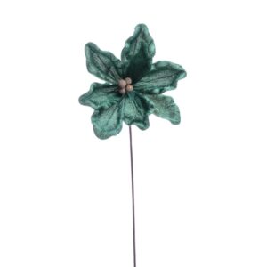 Magnolia verde in poliestere Ø23Xh.60 cm - Mercury 50809MEY