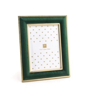 Cornice portafoto 13X18 cm in polistirene e velluto 19X2Xh.24 cm  - Mercury 81445MEY