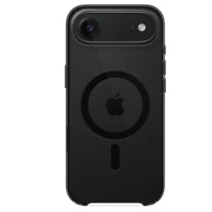apple custodia magsafe per iphone air nero traslucido