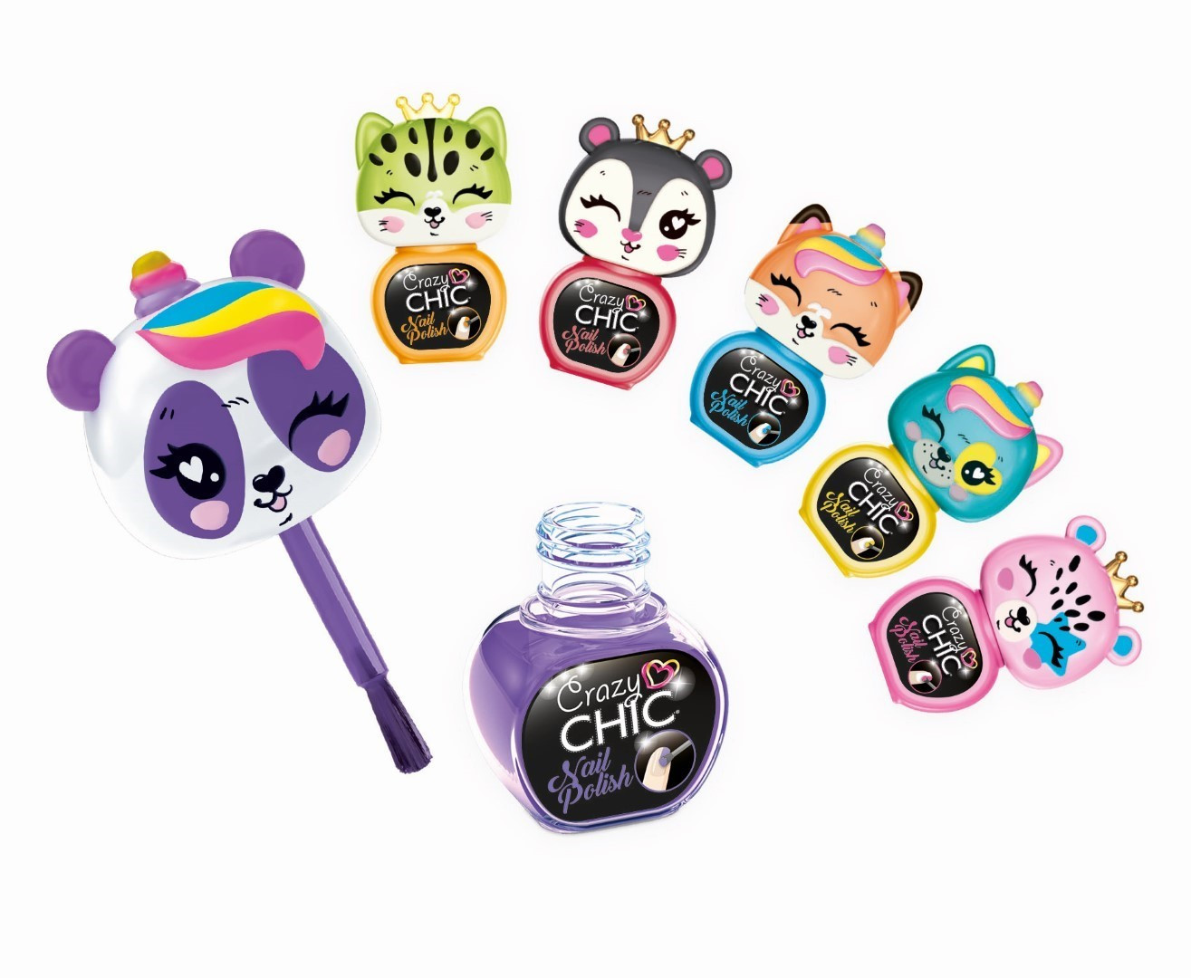 Clementoni Crazy Chic Smalti Duo Set Giocattolo Artistico