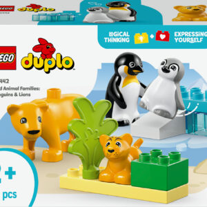 Lego Duplo Famiglie di Animali Pinguini e Leoni