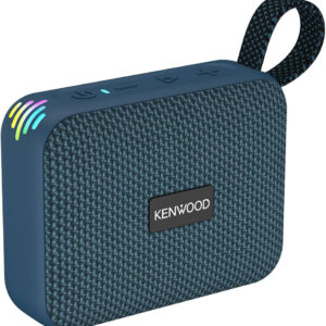 Kenwood AS-60BT-A Speaker Bluetooth Portatile 5W TWS Stereo IPX7 Waterproof Blu