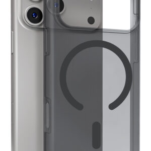 Puro Daylight Cover per iPhone 17 Pro Nero Traslucido