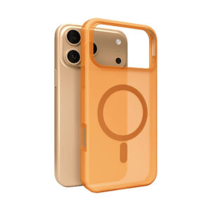 Puro Cover Arancione Traslucido MagSafe per iPhone 17 Pro Max