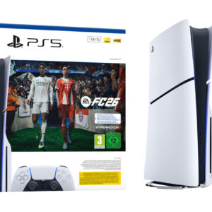 Sony PS5 Slim 1TB Standard con EA Sports FC 26 Nero/Bianco 3 1 80