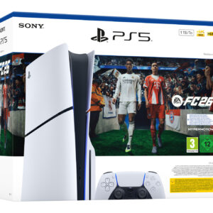 Sony PS5 Slim 1TB Standard con EA Sports FC 26 Nero/Bianco 4 2 60